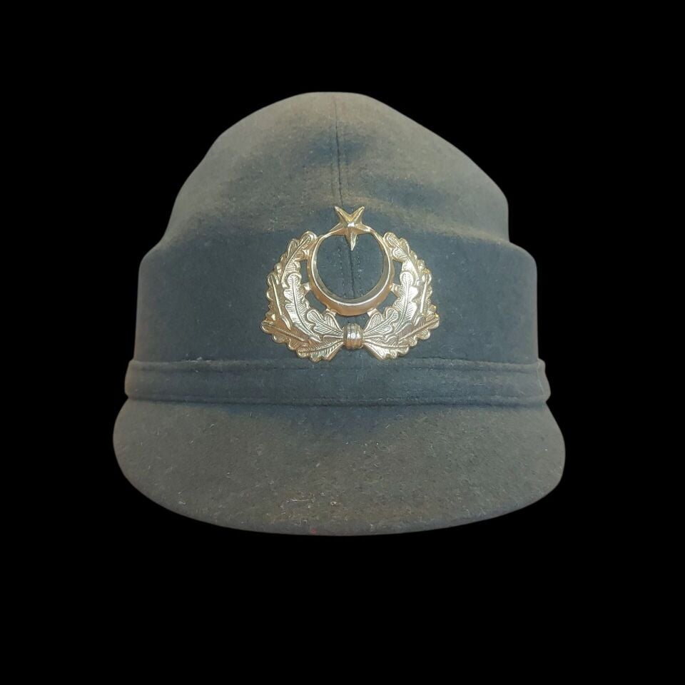 Erken Cumhuriyet ve Ww2 Dönemi Türk Subay Sahra Kepi-1 (57-58 Numara) Sıfır Ürün