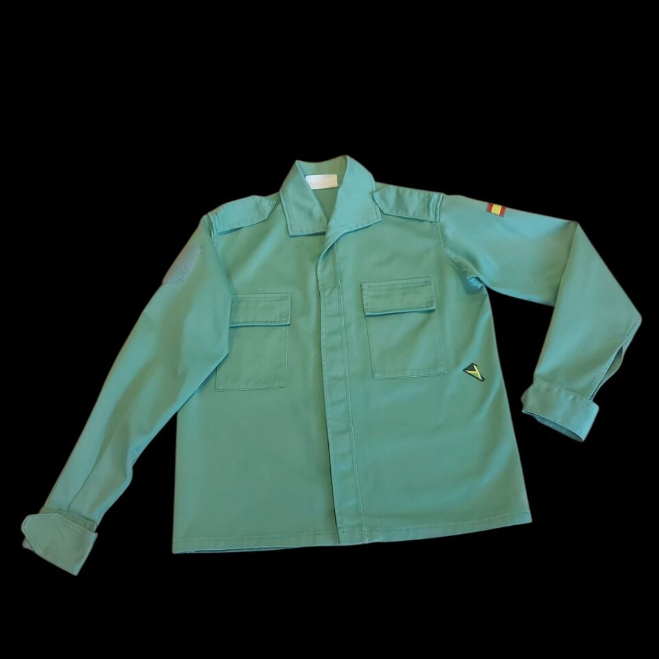 1990-2000'ler İspanya Ordusu Günlük Üniforma Ceket Unisex  (M Beden)