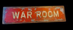 24x11x2 cm. War Room Dekoratif Ürün