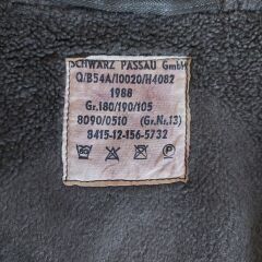 1988 Batı Almanya Ordusu Parka İçliği Unisex (XL Beden)