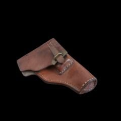17x12 cm. Browning M1922 Vaketa Deri Tabanca Kılıfı (Temiz Dönem Ürünü)