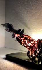 Havalanan Uçak Modeli Gece Lambası