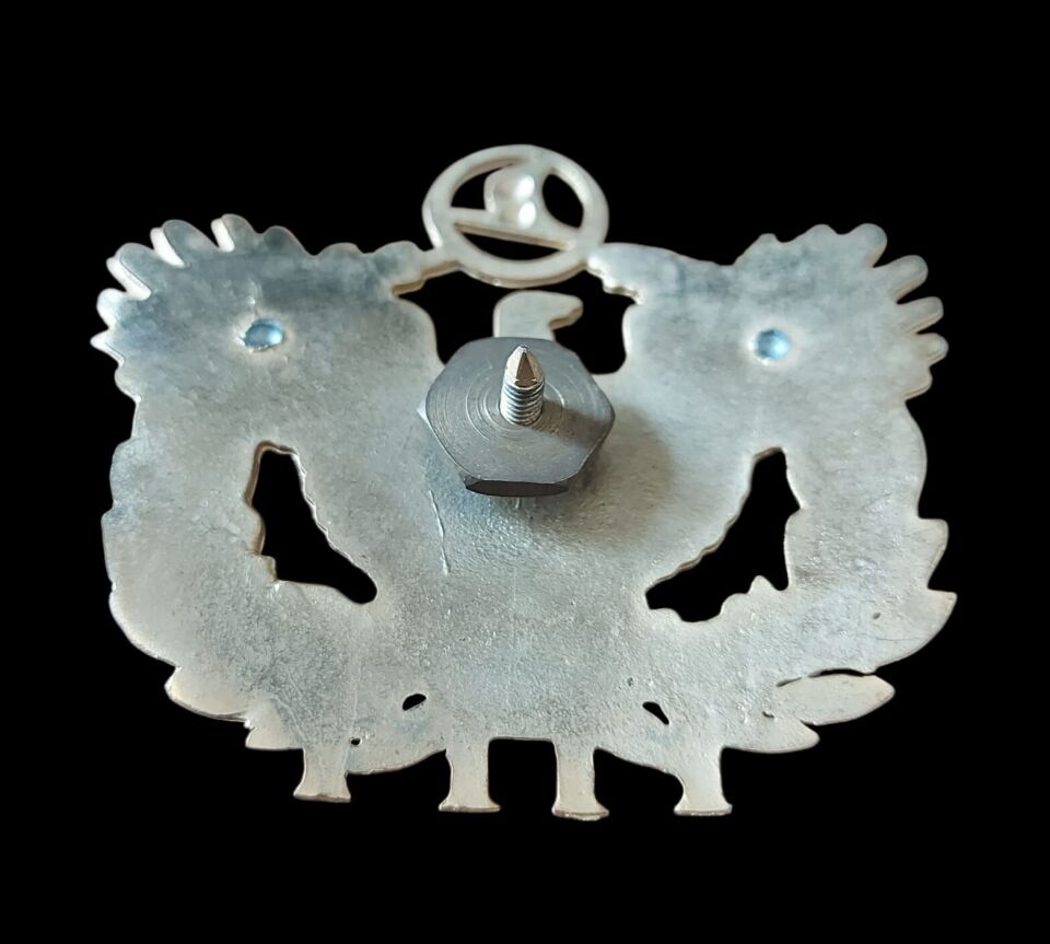 7x6 cm. Türk Hava Yolları Metal Brove
