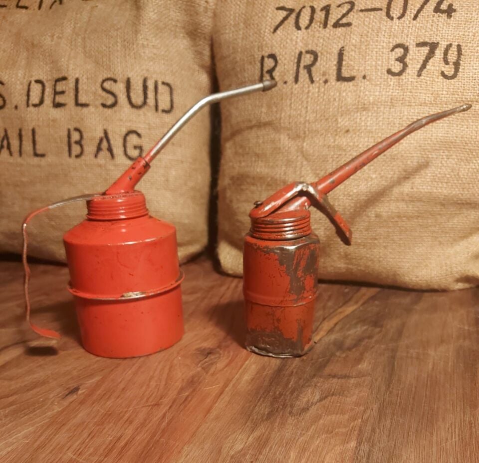 Endüstriyel Vintage Yağdanlık Lotu