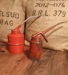 Endüstriyel Vintage Yağdanlık Lotu