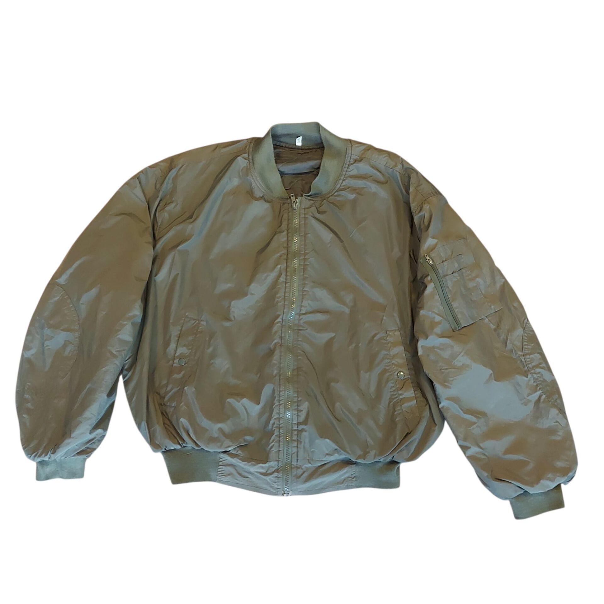 Haki Renk  MSB Bomber Mont Unisex (XL Beden)  Sıfır Ürün