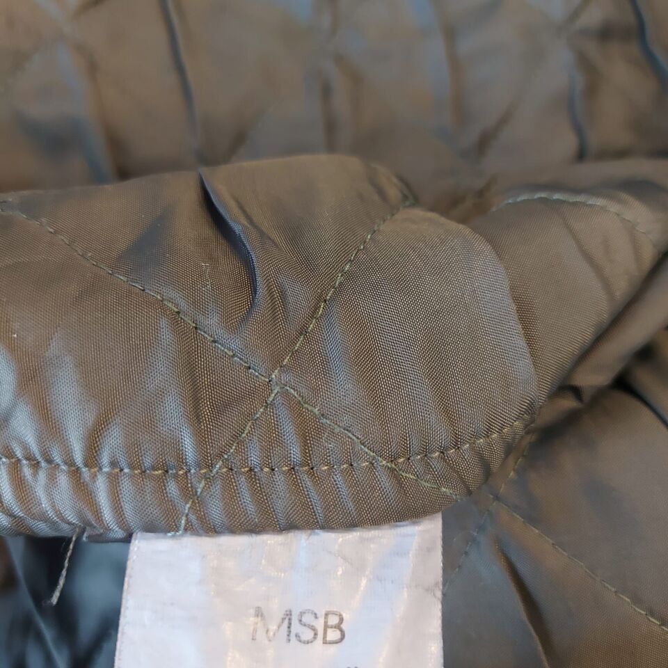 Haki Renk  MSB Bomber Mont Unisex (XL Beden)  Sıfır Ürün
