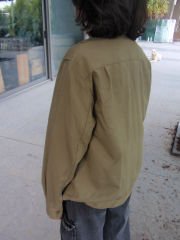 Haki Renk Amerikan Askeri Gömlek Unisex (S-M) Mevsimlik