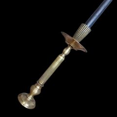 30 cm. 19 yy Komple Pirinç Şamdan (Mum Dahildir)