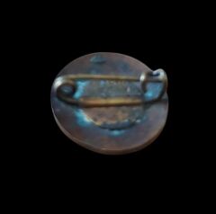 1.5cm Çap Kızılay Mineli Rozet (Arkası İğneli)