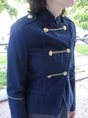Military Fashion Vintage Ceket Unisex (S Beden)