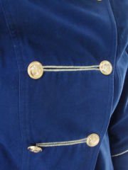 Military Fashion Vintage Ceket Unisex (S Beden)