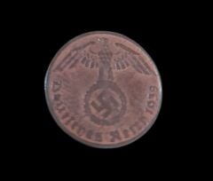1 Pfennig Almanya 1938