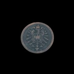 1 Pfennig Almanya 1876 (Orjinal Ürün)