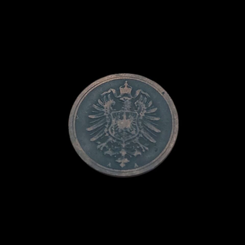 1 Pfennig Almanya 1876 (Orjinal Ürün)