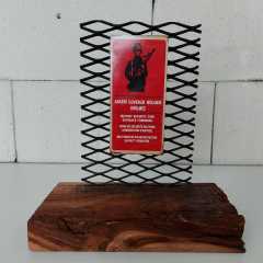 Askeri Bölge Tel Örgü Dekoratif Ürün Model-1