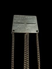 Ww2 ABD Ordusu Dog Tag Künye (Paslanmaz Çelik)