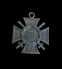 3.5x4 cm. Ww1 Almanya Muharip Gazi Onur Madalyası
