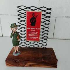 Askeri Bölge Kadın Subay Dekoratif Ürün Model-3