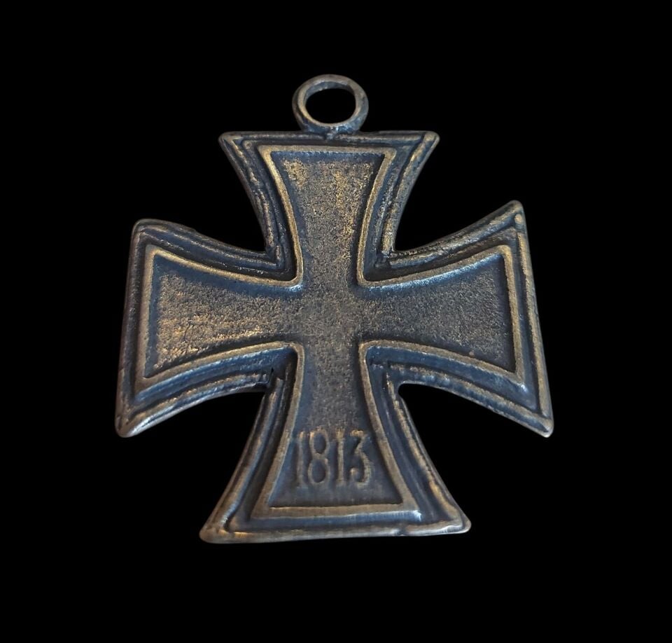 4x4.5 cm. Ww2 Alman Üstün Cesaret Nişanı (Eisernes Kreuz)