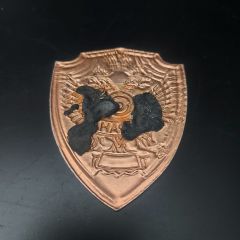 7x5.5 cm. Rusya Polis Güvenlik Gücü (OXPAHA) Metal Peç