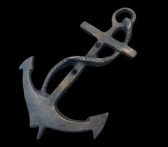 11x16 cm. Dekoratif Metal Çapa