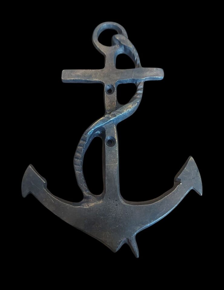 11x16 cm. Dekoratif Metal Çapa