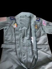 Haki Renk Uçuş Kombinezonu (Tulumu) Unisex Model-9 (M Beden)