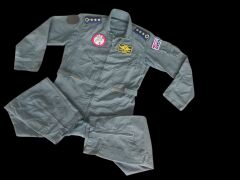 Haki Renk Uçuş Kombinezonu (Tulumu) Unisex Model-10 (XL Beden)