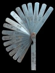 Vintage Endüstriyel Feeler Gauge Takım