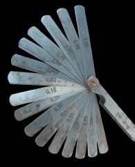 Vintage Endüstriyel Feeler Gauge Takım
