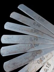 Vintage Endüstriyel Feeler Gauge Takım