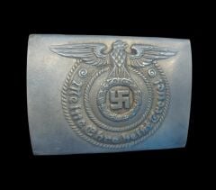 6.5x5 cm. Ww2 Dönemi Alman Schutzstaffel (SS) Kemer Tokası