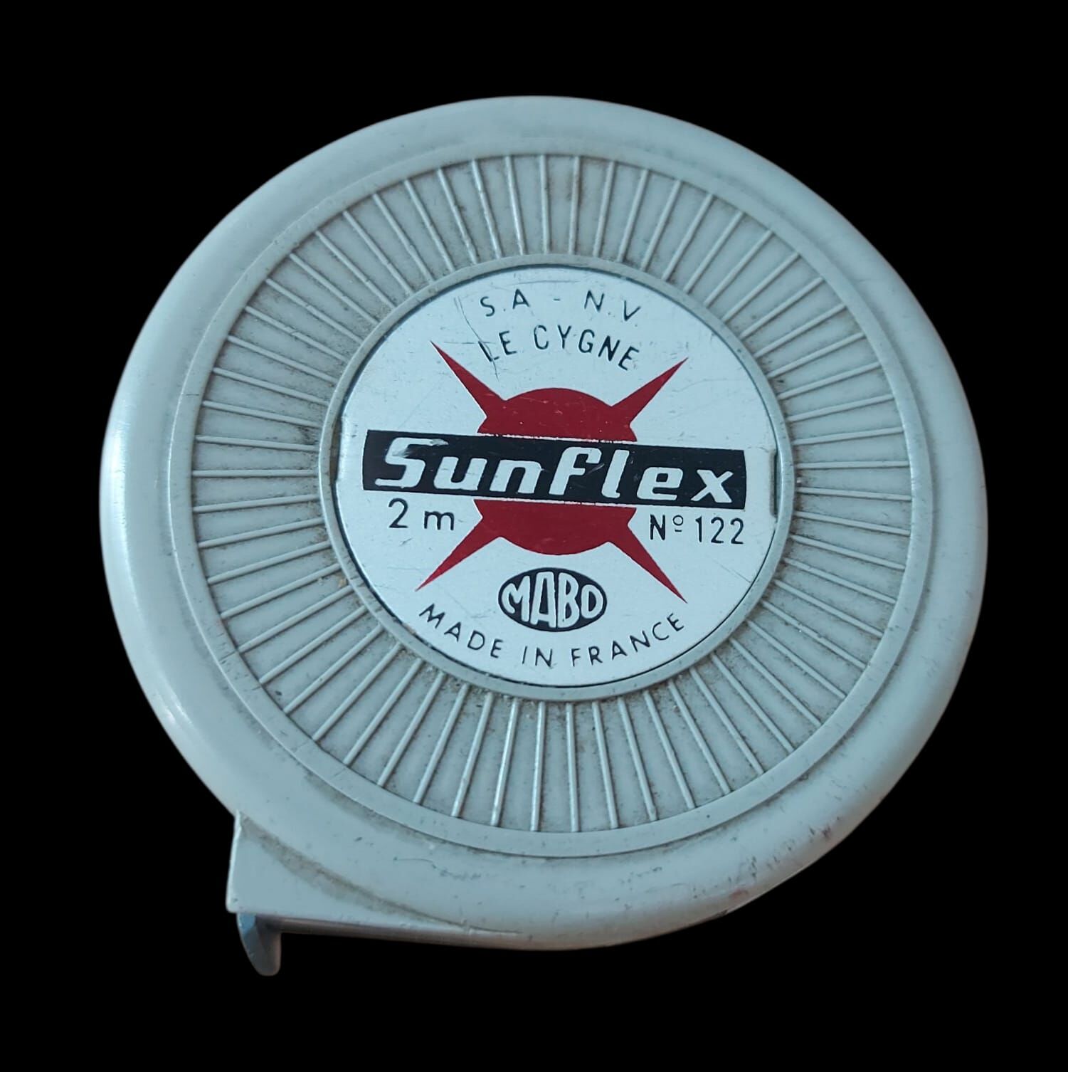 Vintage Fransız Dönem Sunflex Mezura -2 MT.