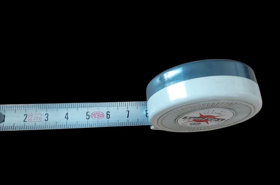 Vintage Fransız Dönem Sunflex Mezura -2 MT.