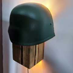 Yarım Balistik Miğfer Duvar Apliği