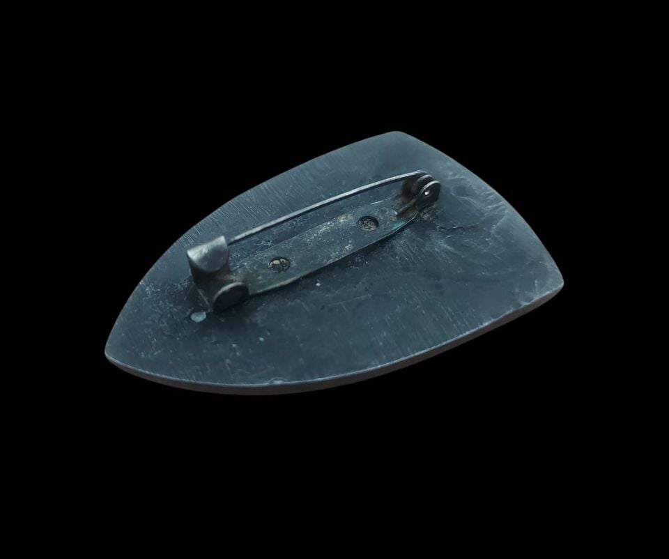 3x5 cm. N.Almanyası (III.Reach) Dönemine Ait Metal Hatıra Rozeti (Tinnie)