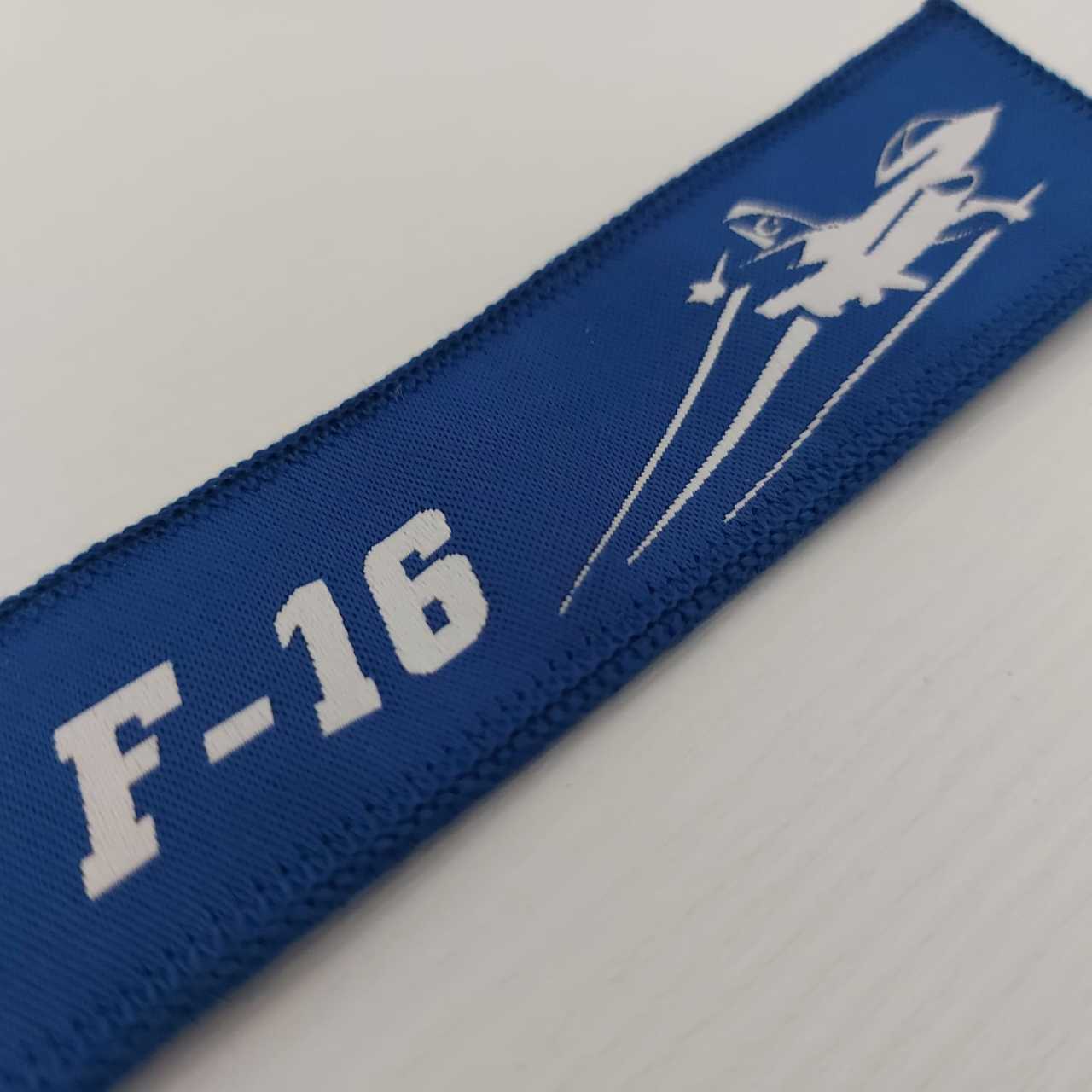 F-16 Mavi Bez Anahtarlık Model-2