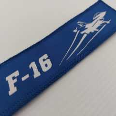 F-16 Mavi Bez Anahtarlık Model-2