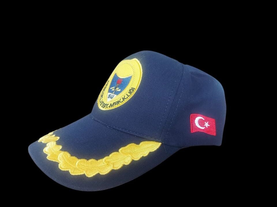 Lacivert Renk Mebs Nakış Şapka Unisex (Ayarlanabilir) Sıfır Ürün