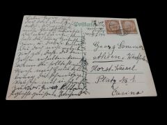 1936 Ww2 Dönemi Alman Postadan Geçmiş Kartpostal