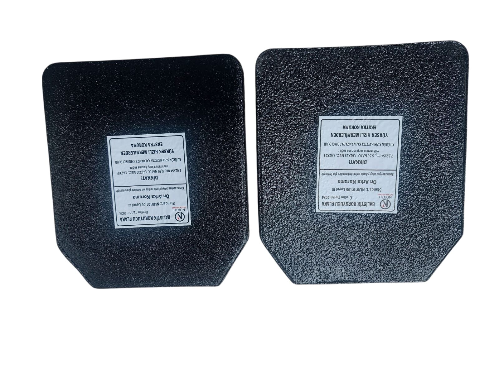 Balistik Koruyucu Plaka  (Level III-Ön Arka Koruma) Sıfır Ürün