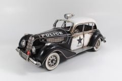 Metal Polis Arabası Modeli 32x14x13,5 cm.(JLPL2700-BK)
