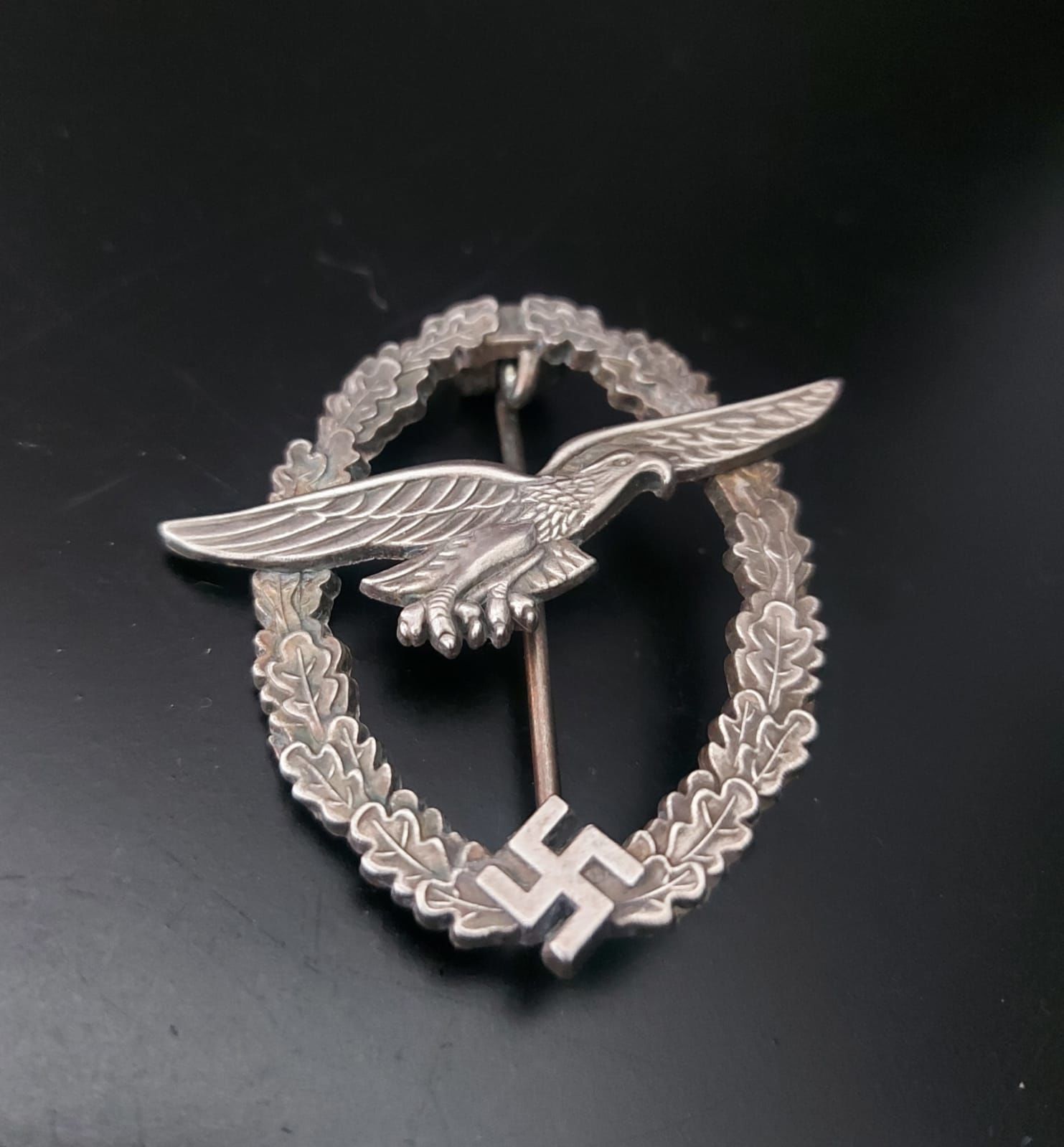 5.5 x 5 cm. Ww2 Alman Metal Brove