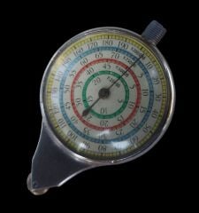 5 cm. Çap Ww2 Almanya Wehrmacht Harita Ölçer