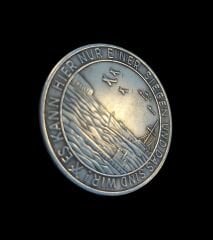 4 cm. Çap Ww2 Alman Britanya   Deniz ve Hava Savaşları (1940-1941) Tablet Madalyon