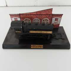 Lokomotif -Tren İstasyonu Dekoratif