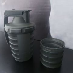 El Bombası Formunda Shaker(Çift Bölmeli)