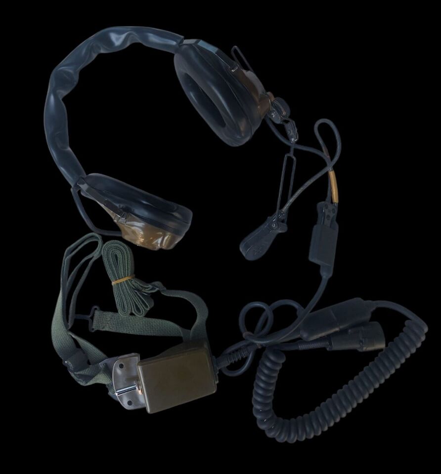Astrocom  H-227 Askeri Pilot/Tankçı Radyo İletişim Kulaklığı Model-1 (Sıfır Ayarında)