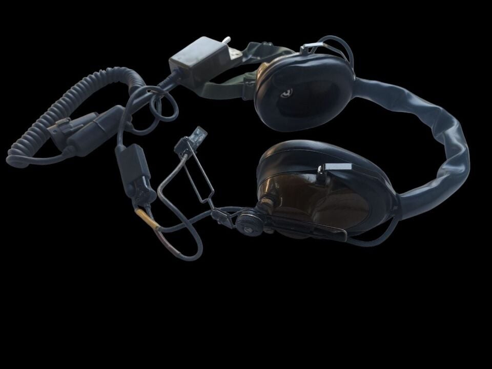 Astrocom  H-227 Askeri Pilot/Tankçı Radyo İletişim Kulaklığı Model-1 (Sıfır Ayarında)